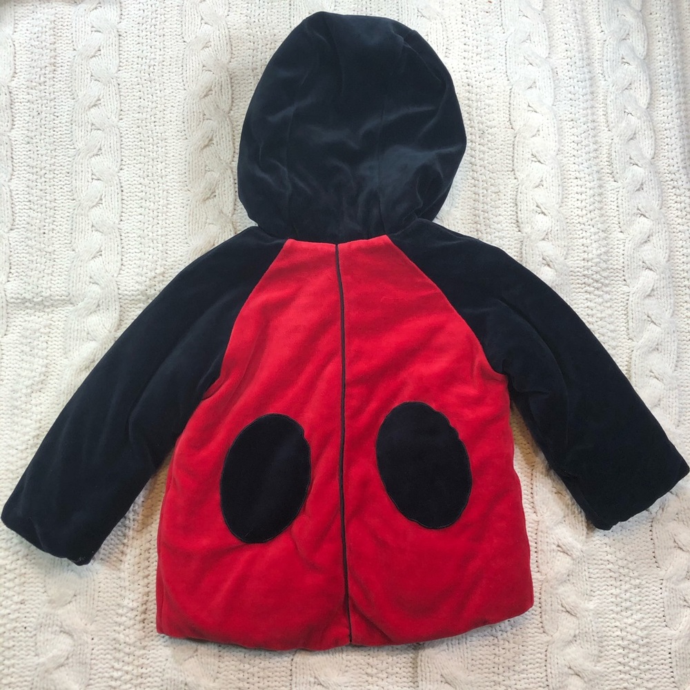 Anne Geddes Ladybug velour jacket sz 4